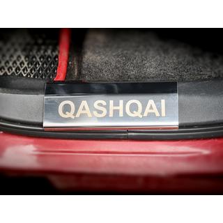 Edelstahl Einstiegsleisten Abdeckungen Kunststoff (4 Stk) Nissan Qashqai 2010-2014 Foto 4