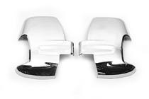 Ford Transit 2014- Spiegelabdeckungen (2 Stk, Chrom) Chrom Kunststoff Foto 2