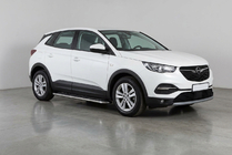 Opel Grandland X 2017- Seitenschweller Maydos V2 (2 Stk, Aluminium & Edelstahl) Foto 1