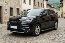 Opel Grandland X 2017- Seitenschweller Allmond Black (2 Stk, Aluminium) Foto 1