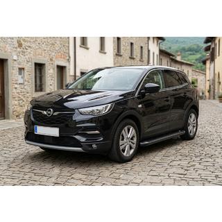 Seitenschweller Allmond Black (2 Stk, Aluminium) Opel Grandland X 2017- Foto 1