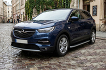 Opel Grandland X 2017- Seitenschweller Tayga Grey (2 Stk, Aluminium) Foto 1
