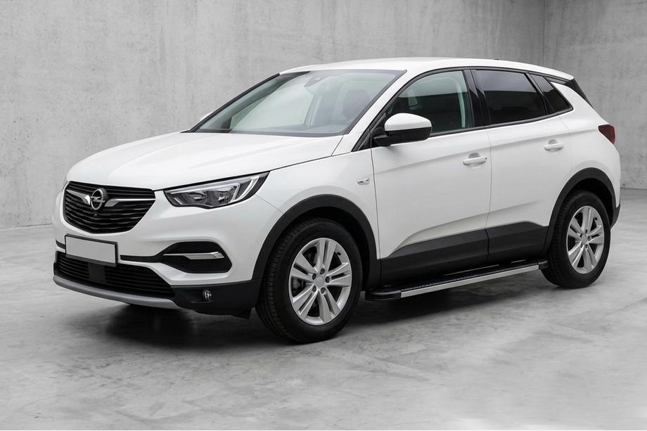 Opel Grandland X 2017- Seitenschweller Maya V1 (2 Stk., Aluminium) Image