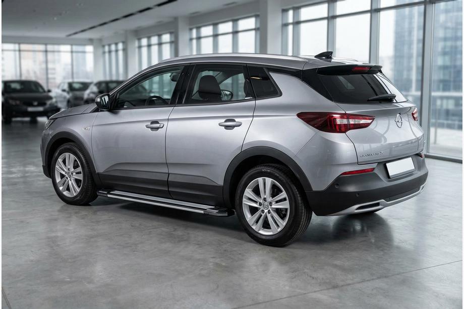 Opel Grandland X 2017- Trittbretter Rainbow (2 Stk., Aluminium) Image