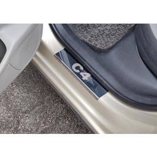 Einstiegsleisten Carmos Edelstahl Citroen C-4 2004-2010 Foto 4