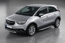 Opel Crossland X 2017-2024 Seitenschweller Line (2 Stk., Aluminium) Foto 1