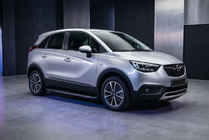Opel Crossland X 2017-2024 Seitenschweller Bosphorus Black (2 Stk., Aluminium) Foto 1