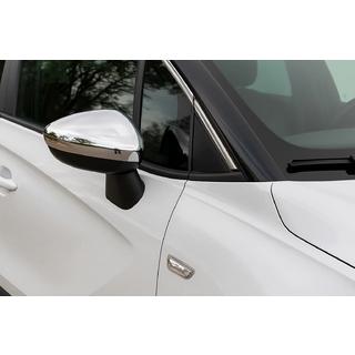 Spiegelabdeckungen (2 Stk., Edelstahl) Opel Crossland X 2017-2024 Foto 1