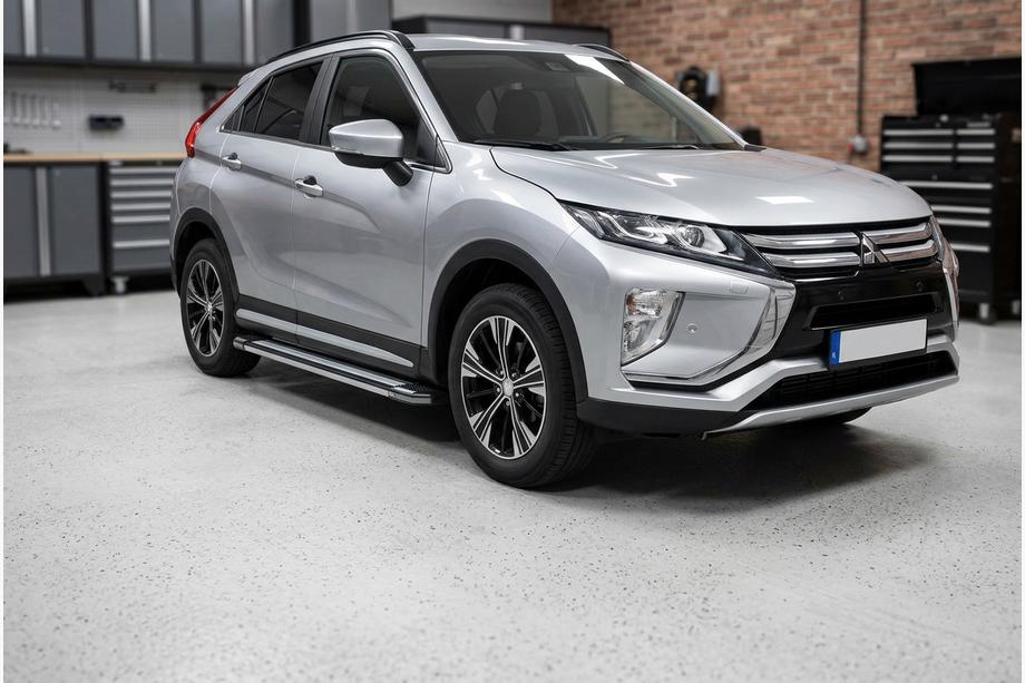 Mitsubishi Eclipse Cross 2017- Trittbretter Rainbow (2 Stk., Alu) Image