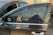 Volkswagen Passat B6 2006-2012 Windabweiser mit Chromleisten SD (4 Stk, HIC) Foto 7