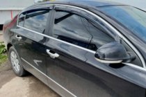 Volkswagen Passat B7 2012-2015 Windabweiser mit Chromleisten SD (4 Stk, EU, HIC) Foto 1