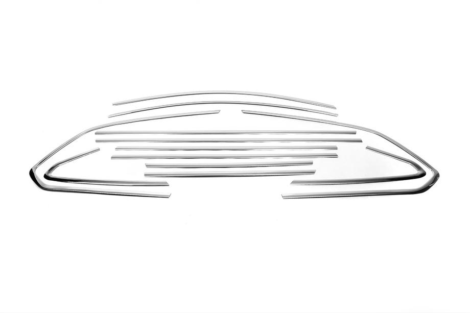 Opel Astra J 2009-2015 Komplette Fensterrahmen Zierleisten Edelstahl (Sport Tourer, 12-tlg.) Foto 5