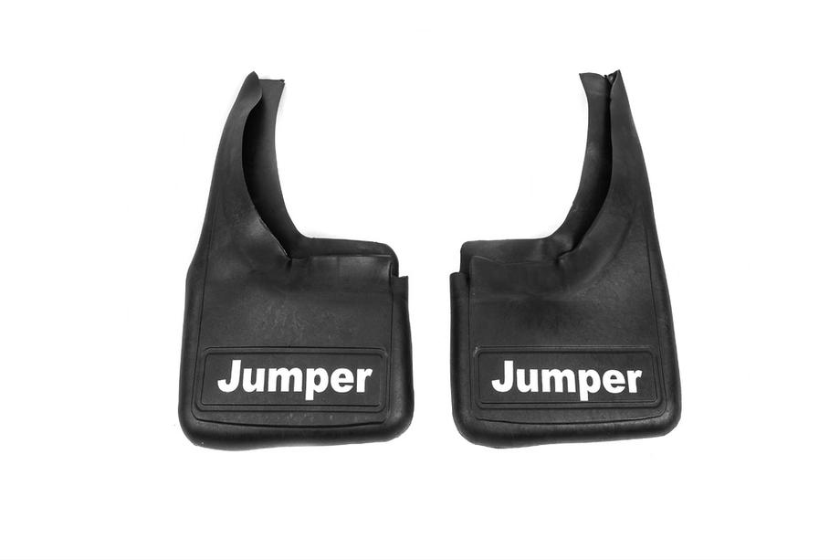 Citroen Jumper 2007-2025 Premium Passgenaue Schmutzfänger mit Vertiefungen (2 Stk) Image