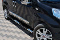 Peugeot Bipper 2008-2017 Seitliche Rohre (2 Stk., Edelstahl) Foto 1