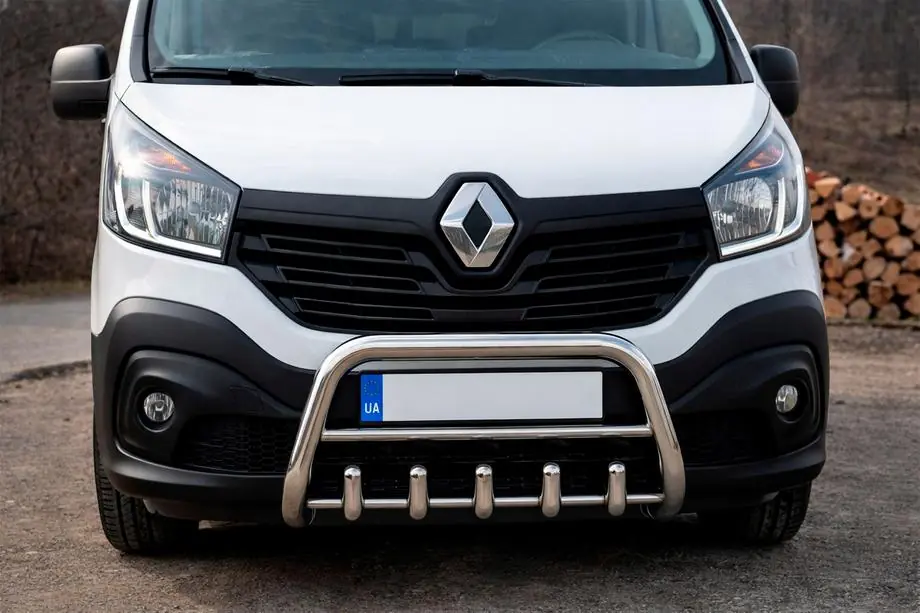 Renault Trafic 2015- Frontbügel WT003-4 (Edelstahl) Image