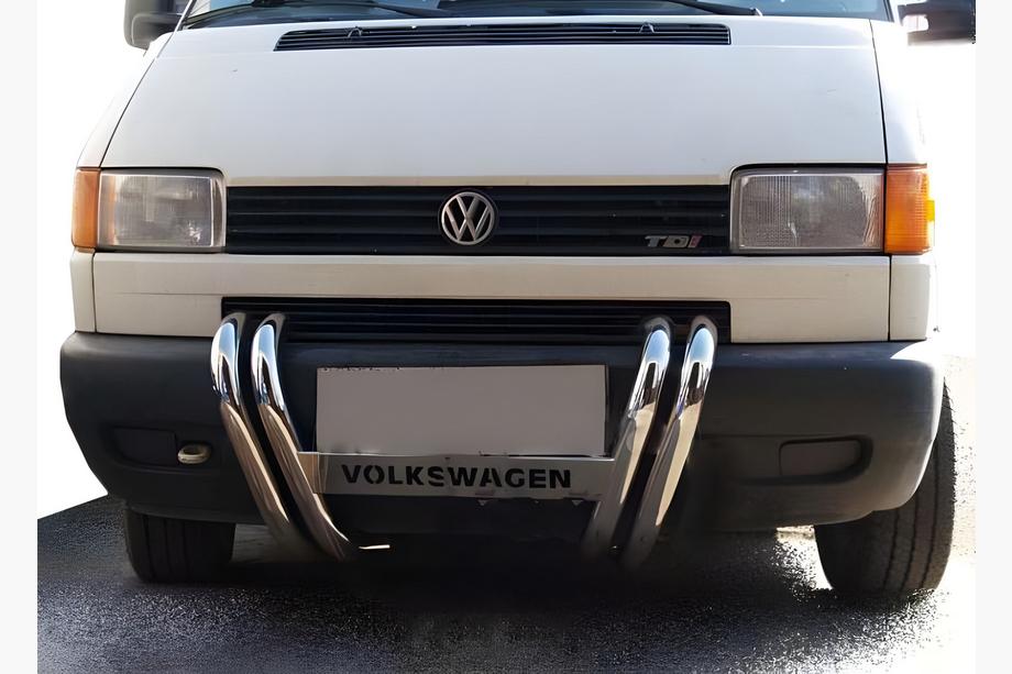 Volkswagen T4 Caravelle/Multivan 1990–2003 Frontbügel ST006 (Edelstahl) Image