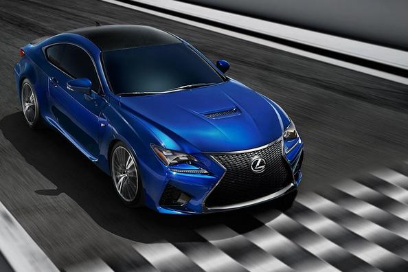 Überblick über Sport-Coupé Lexus RC F