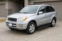 Toyota Rav 4 2001-2005 Trittbretter Allmond Black (2 Stk., Aluminium) Foto 1