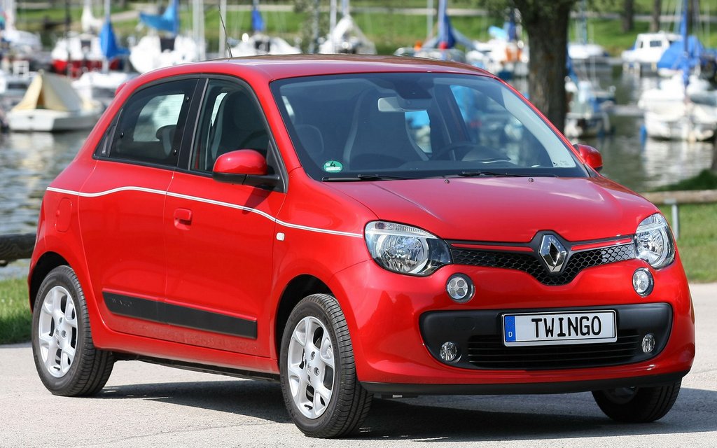 Übersicht über kompakte Fließheck Renault Twingo