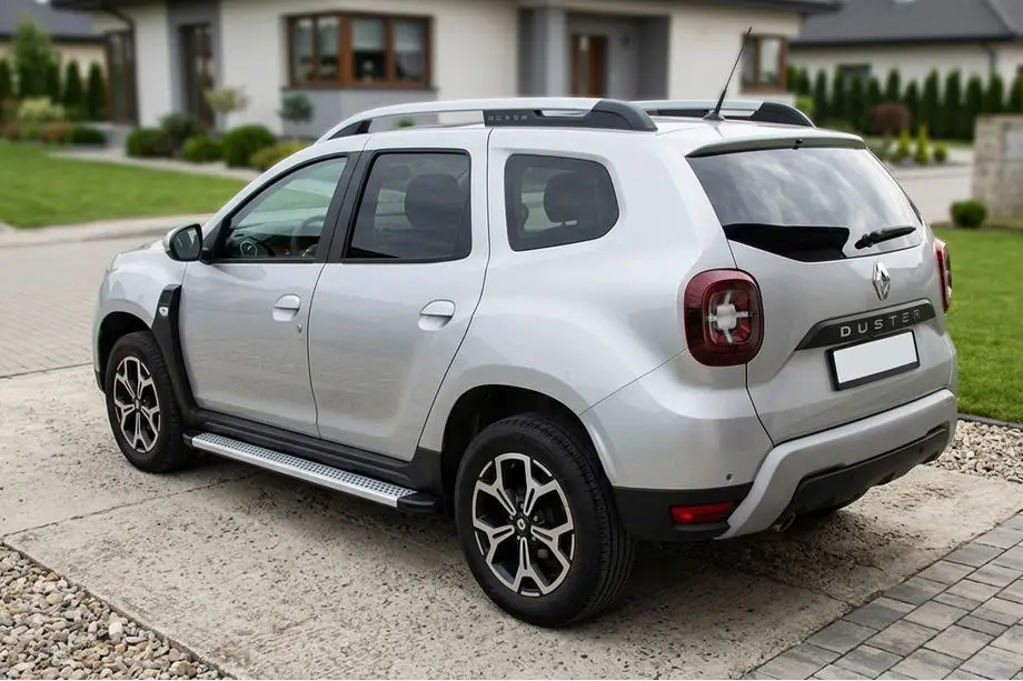 Renault Duster 2018-2024 Seitenschweller Maya V2 (2 Stk., Aluminium) Image