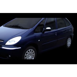 Spiegelabdeckungen (2 Stk, Edelstahl) Citroen Xsara Picasso 1999-2012 Foto 4