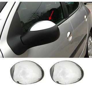 Spiegelabdeckungen (2 Stk, Edelstahl) Citroen Xsara Picasso 1999-2012 Foto 2