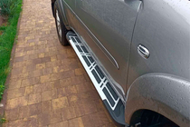 Mitsubishi Pajero Sport 2008-2015 Seitenschweller Sunrise (2 Stk., Aluminium) Foto 5