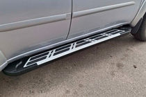 Mitsubishi Pajero Sport 2008-2015 Seitenschweller Sunrise (2 Stk., Aluminium) Foto 7