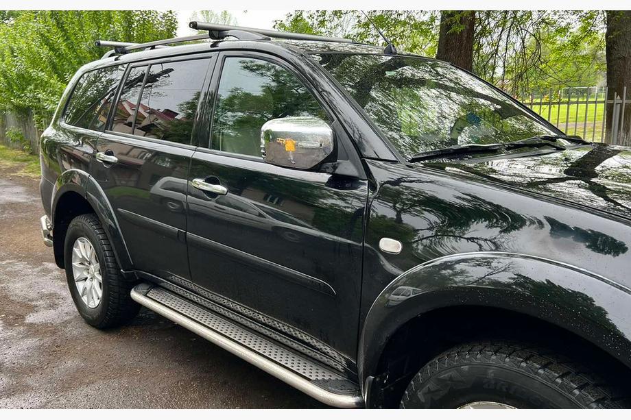 Mitsubishi Pajero Sport 2008-2015 Seitenschweller Maydos V2 (2 Stk., Aluminium & Edelstahl) Foto 4