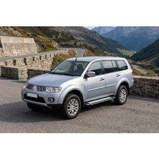 Trittbretter Rainbow (2 Stk., Alu) Mitsubishi Pajero Sport 2008-2015 Foto 1