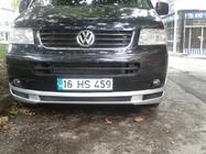 Volkswagen T5 Transporter 2003-2010 Frontspoilerlippe ABT mit Flaps (grundiert zum Lackieren) Foto 5