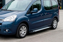 Peugeot Partner Tepee 2008-2018 Trittbretter Allmond Grey (2 Stk., Alu) Foto 1