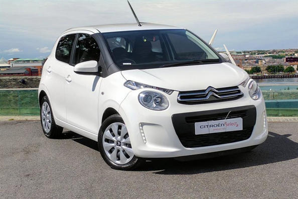 Übersicht Fließheck Citroen C1 der zweiten Generation