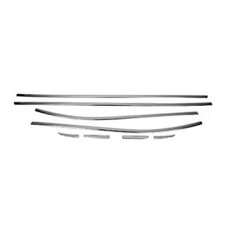 Fensterzierleisten Edelstahl 8-tlg HB Renault Clio IV 2012-2019 Foto 2