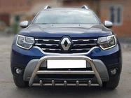 Renault Duster 2018-2024 Frontbügel ohne Schriftzug WT003 (Edelstahl) Foto 2