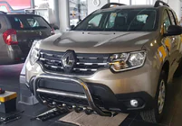 Renault Duster 2018-2024 Frontbügel ohne Schriftzug WT003 (Edelstahl) Foto 13