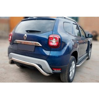 Heckschutz AK007 (Edelstahl) Dacia Duster 2018-2024 Foto 1