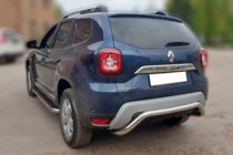 Renault Duster 2018-2024 Heckschutz AK007 (Edelstahl) Foto 3