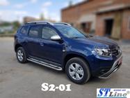Renault Duster 2018-2024 Seitenschweller Premium (2 Stk., Edelstahl) Ø60 Foto 1