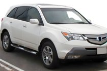 Acura MDX 2007-2013 Seitliche Rohre (2 Stk, Edelstahl) Foto 1