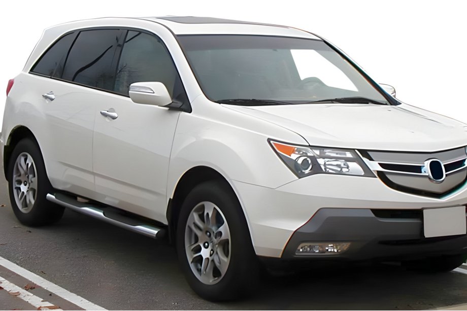 Acura MDX 2007-2013 Seitliche Rohre (2 Stk, Edelstahl) Image