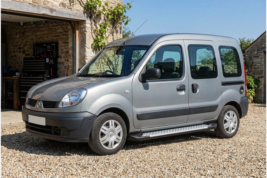 Renault Kangoo 1998-2008 Trittbretter Allmond Grey (2 Stk., Alu) Image