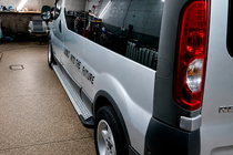 Renault Trafic 2001–2015 Trittbretter X5-Typ (2 Stk, Alu) Foto 4
