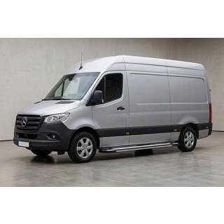 Trittbretter Rainbow (2 Stk., Aluminium) Mercedes Sprinter W907/W910 2018- Foto 1