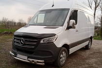 Mercedes Sprinter W907/W910 2018- Spiegelabdeckungen (2 Stk., Edelstahl) Carmos - Türkischer Edelstahl Foto 2
