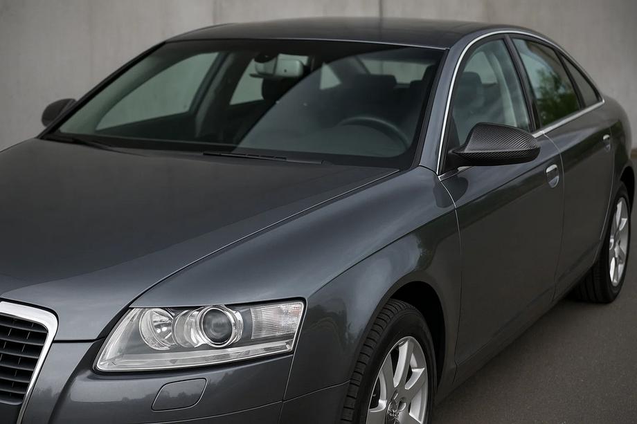 Audi A6 C6 2004-2011 Spiegelabdeckungen 2006-2008 (2 Stk., Carbon) Image