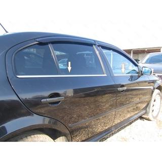 Fensterzierleisten Edelstahl (4 Stk) Skoda Octavia II A5 2010-2013 Foto 1