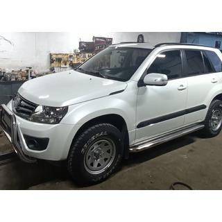Seitenschweller Premium (2 Stk, Edelstahl) Suzuki Grand Vitara 2005-2017 Foto 3