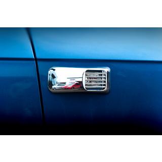 Chrom Blenden für Seitenblinker Rechteck (2 Stk, ABS) Audi A3 2003-2012 Foto 2