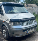 Volkswagen T5 Multivan 2003–2010 Frontscheibenblende (schwarz glanz, 5mm) Foto 1